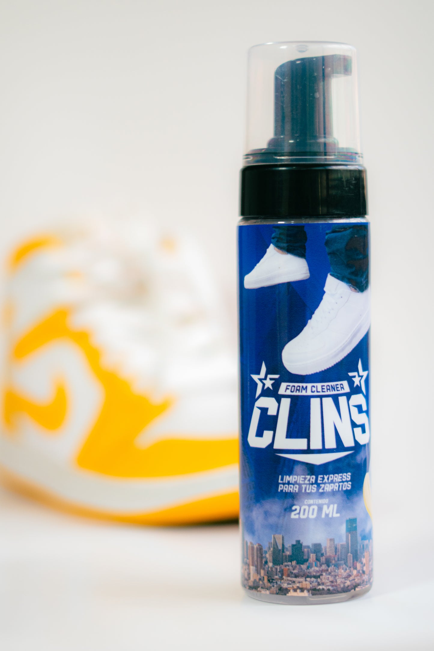 kit Espuma Limpiadora para Zapatos : Clins