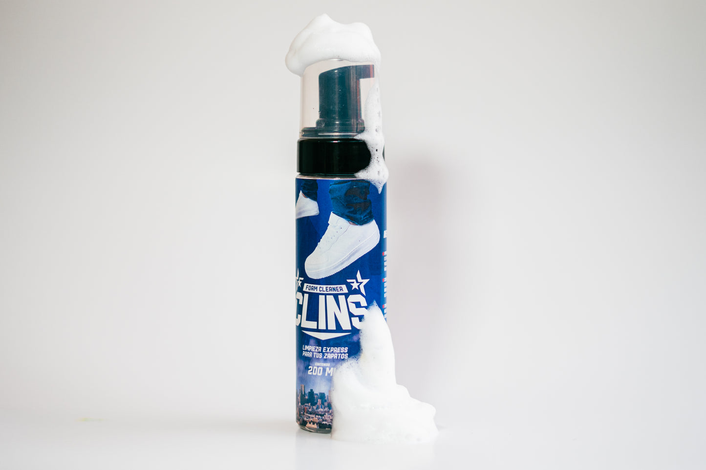 kit Espuma Limpiadora para Zapatos : Clins